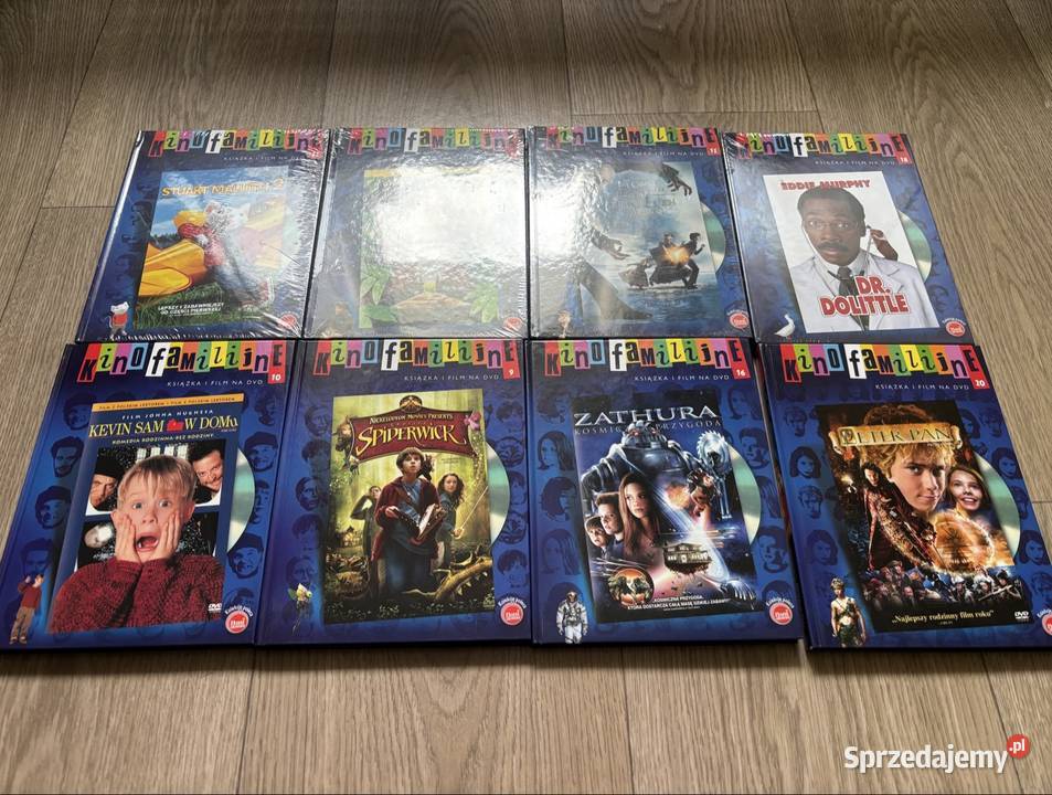 Kino familijne kolekcja książka i film DVD 8 Warszawa