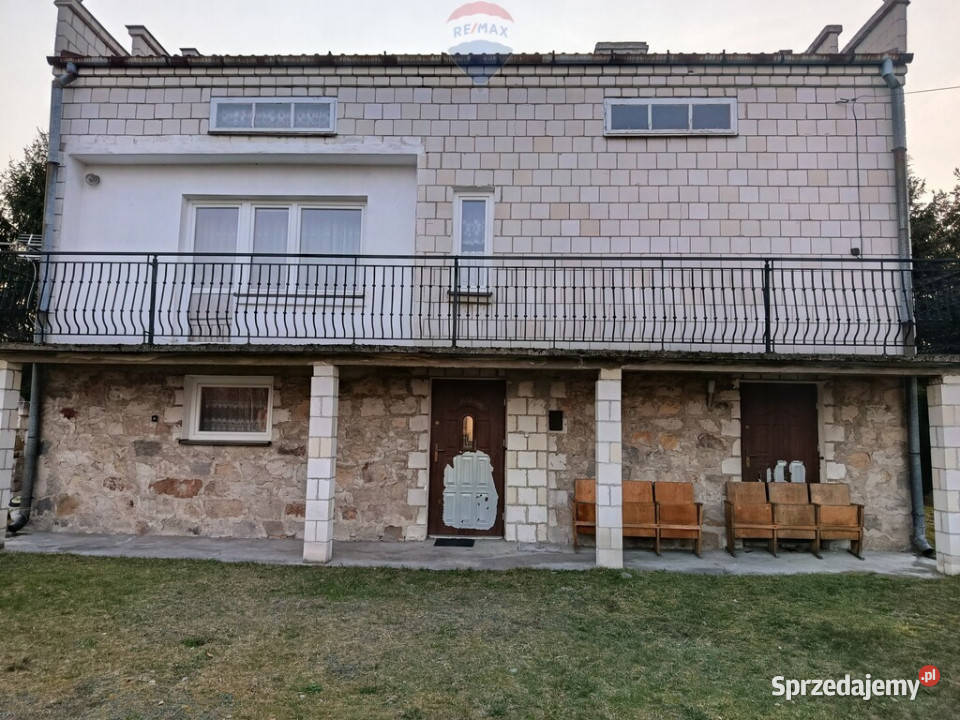 dom do własnej aranżacji Wistki gm Przysucha asfalt Wistka