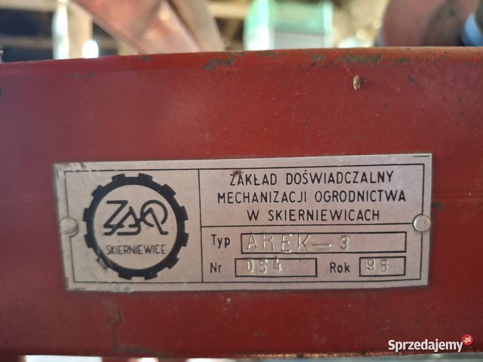 kombajn do porzeczki Arek 3 1996 r nieuszkodzony Nieszawa