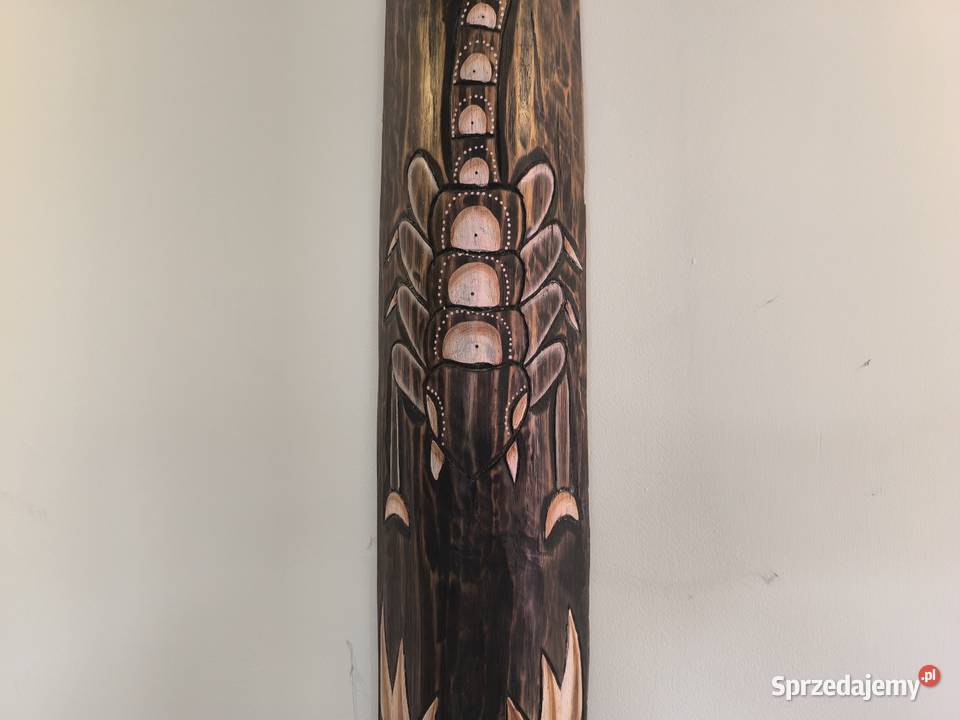 Piękna unikalna maska etniczna łódzkie Łódź