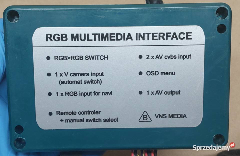 VNS ADAPTER MULTIMEDIALNY RGB MULTIMEDIA Mielęcin