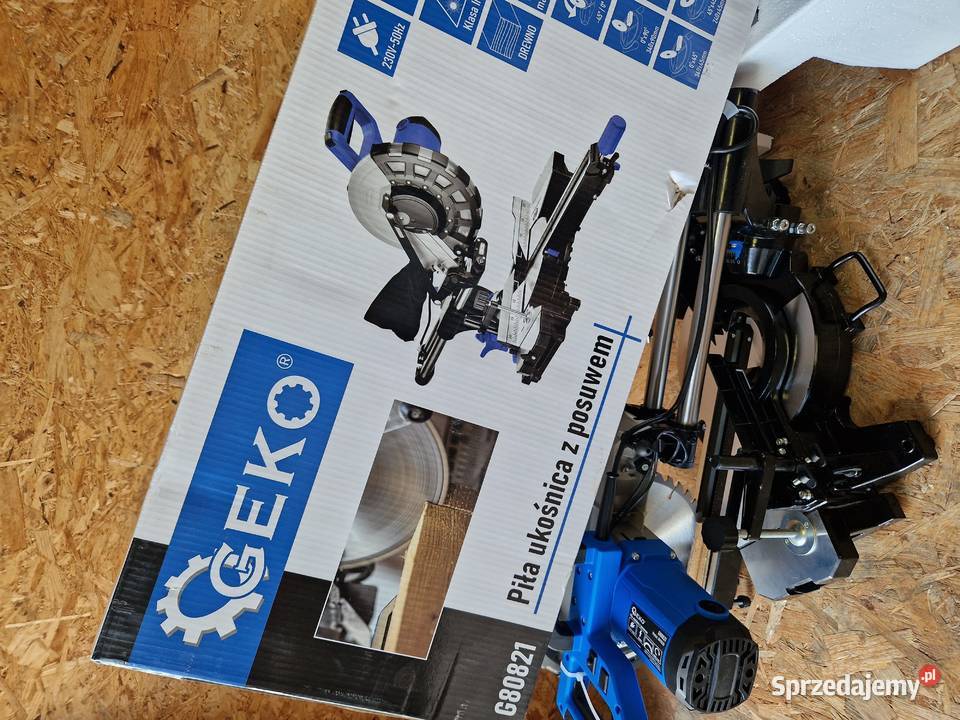 Piła ukośnica z posuwem 2000W 255mm geko G80821 Głogowa