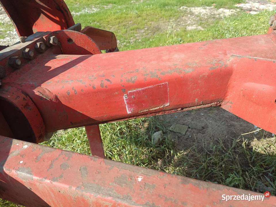 Pług 4 skibowy obrotowy sprezyna non stop Kverneland Bydgoszcz