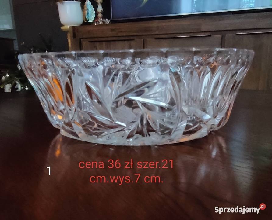 Piękne kryształy PRL lubelskie Lublin
