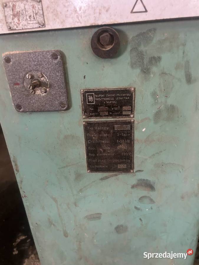 Szlifierka taśmowa nie kompletna z Głowno sprzedam