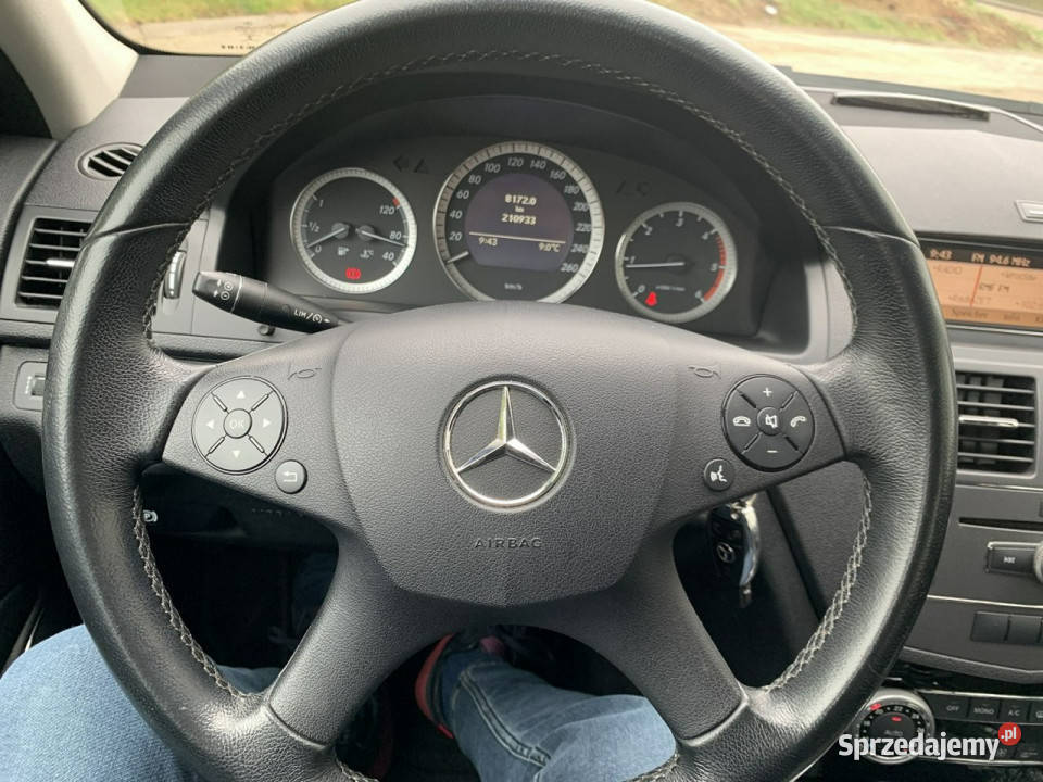 Mercedes C 200 Mercedes C 200 Opłacony Navi czujnik deszczu wielkopolskie Gostyń