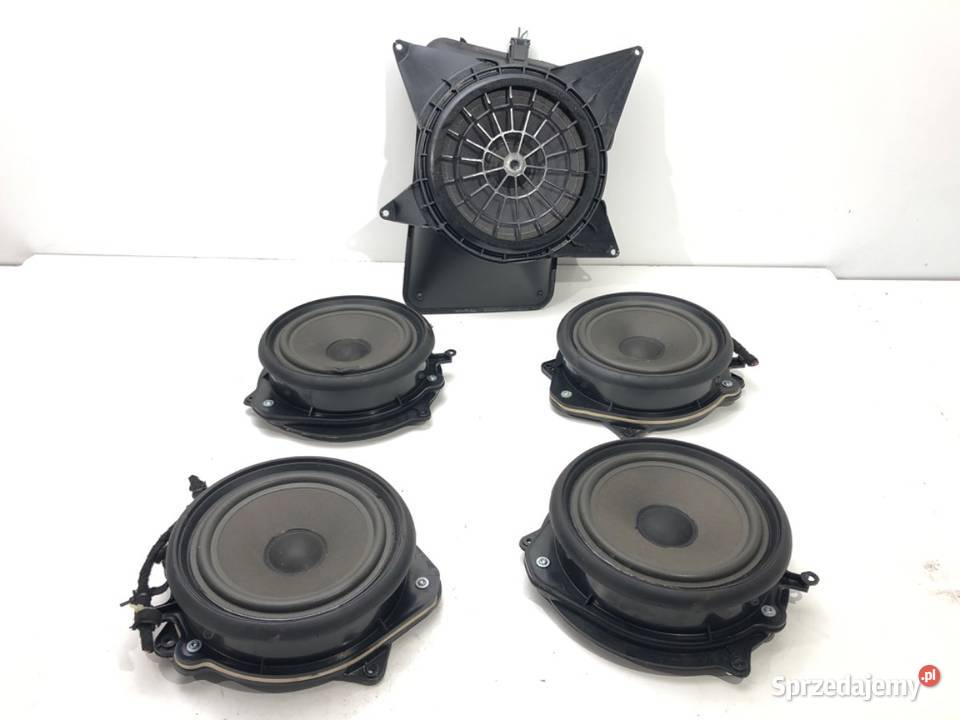 GŁOŚNIKI KOMPLET AUDI A8 D3 4E0035412 Sprzęt audio fabryczny