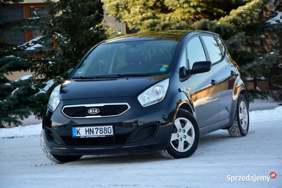 Kia Venga 14CRDI90 Hak Multifunkcja I Właśćiciel czarny Samochody osobowe Ostrów Mazowiecka