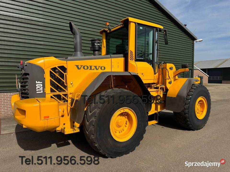 Ladowarka kolowa Volvo L 120 F mazowieckie Warszawa