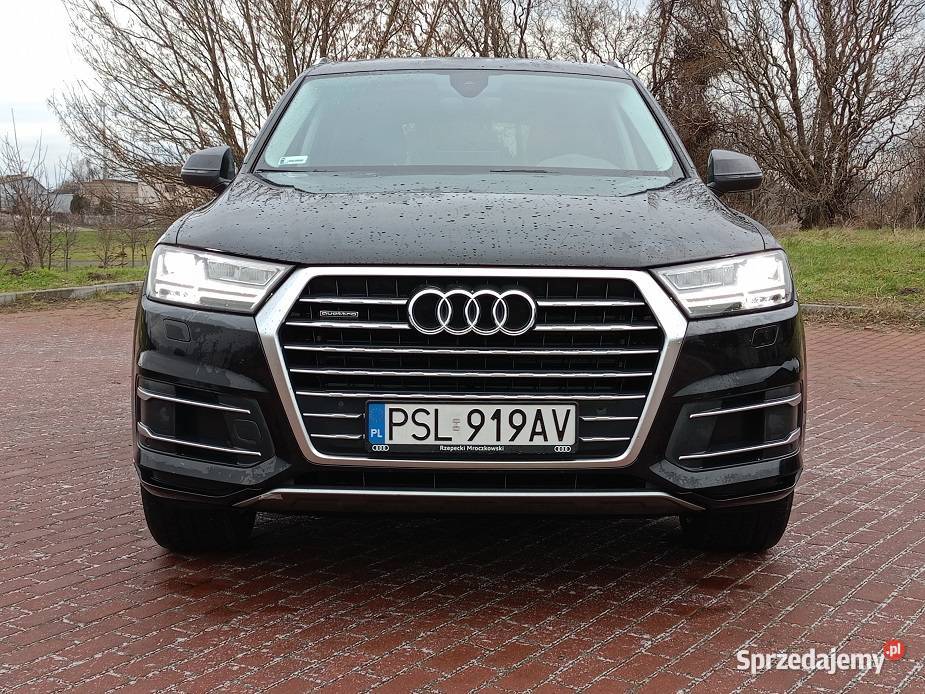 Audi Q7 30 TDI Quattro FULL LED Sóra Navi Salon czujnik deszczu wielkopolskie Słupca