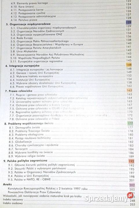 Wiedza o społeczeństwie Vademecum Matura 2009 lubelskie Chełm