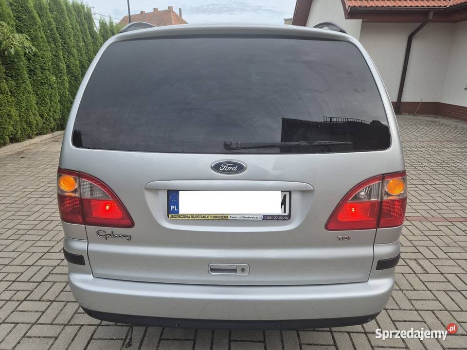 FORD GALAXY 1900 TDI7OSOBOWYKLIMA VAT marża Głogów