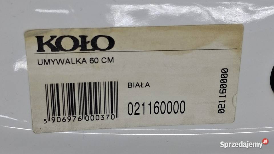 Umywalka 60 półpostument kujawsko-pomorskie Włocławek sprzedam