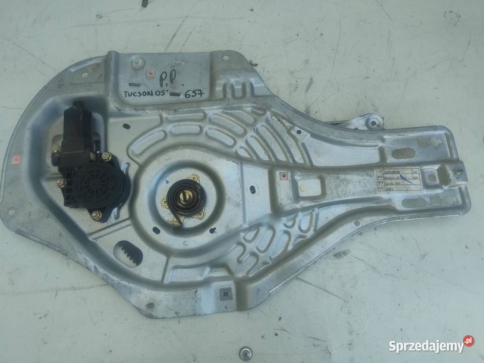 MECHANIZM PODNOŚNIK SZYBY PRAWY PRZÓD HYUNDAI