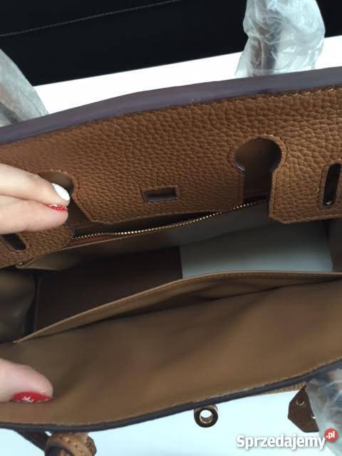 Torebka HERMES BIRKIN nowa 24j Z zamkiem szyfrowym  Warszawa