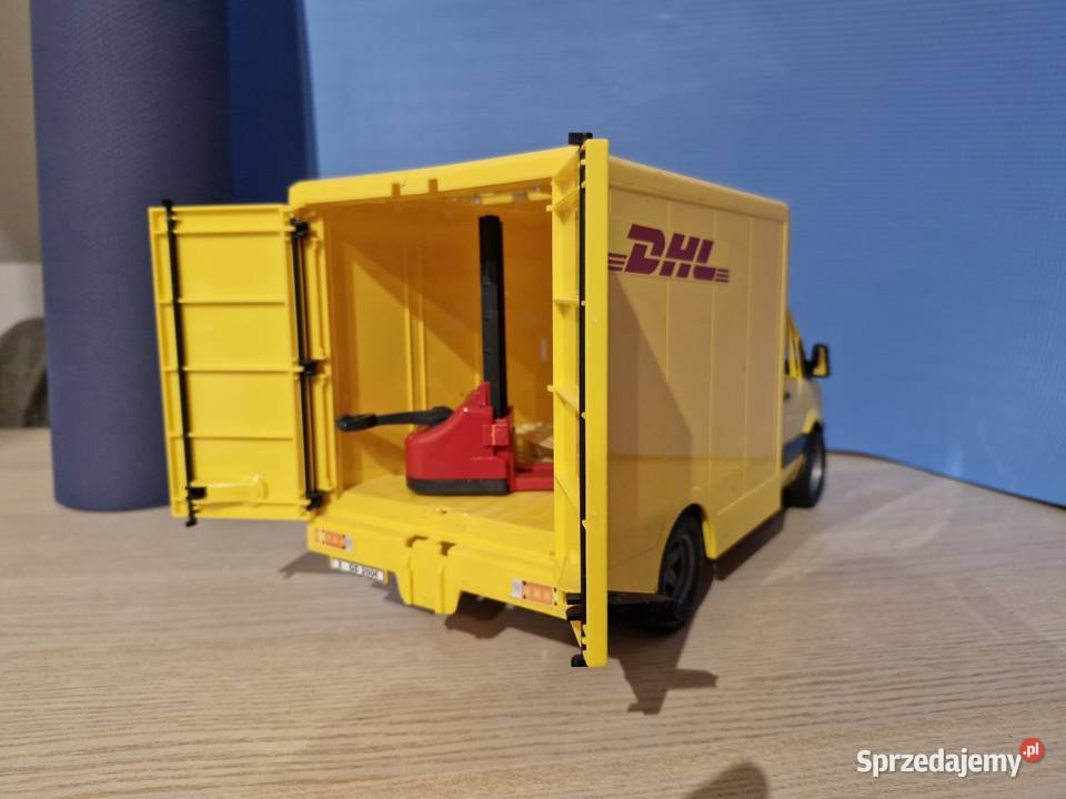Bruder cieżarówka DHL Mercedes Sprinter sprzedam