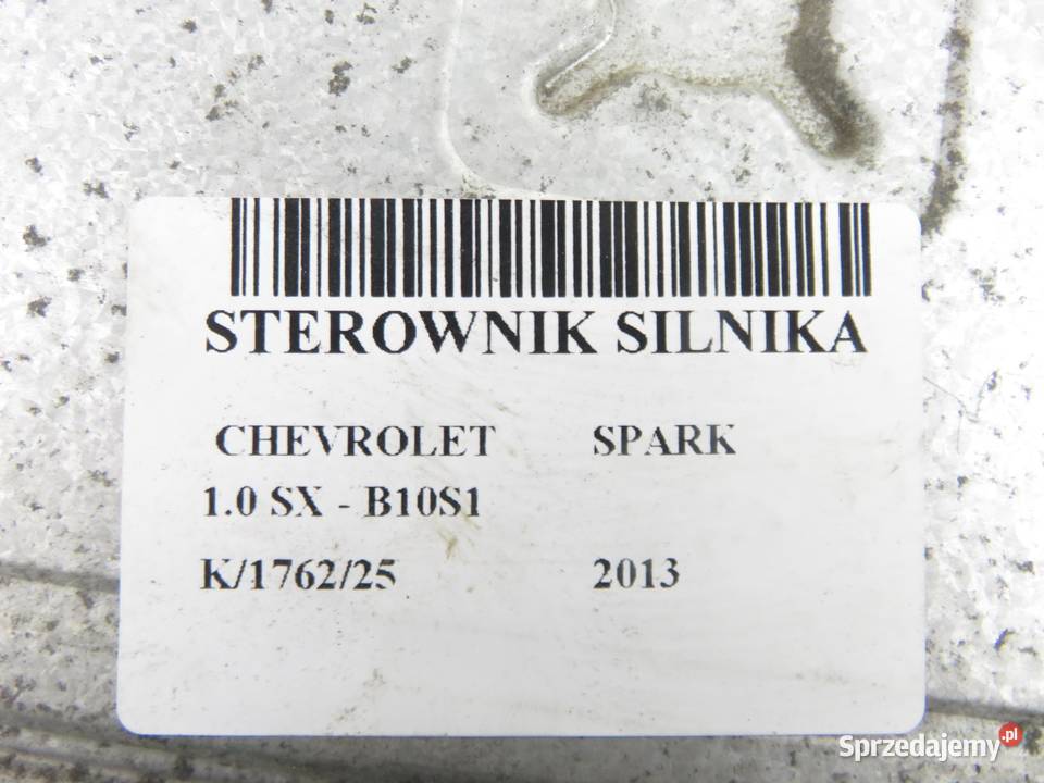 STEROWNIK CHEVROLET SPARK 10 STEC II 16V osobowe