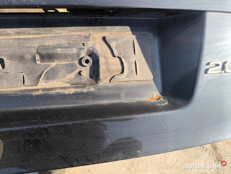 KLAPA TYŁ AUDI A3 8P 3DRZWI 20032011 S LINE LZ9Y Klapy bagażnika Przystajń