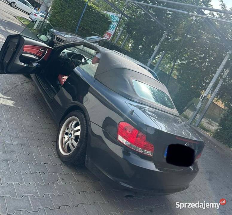 BMW 120i 2009 Kabriolet skórzana tapicerka Seria 1 Lubartów