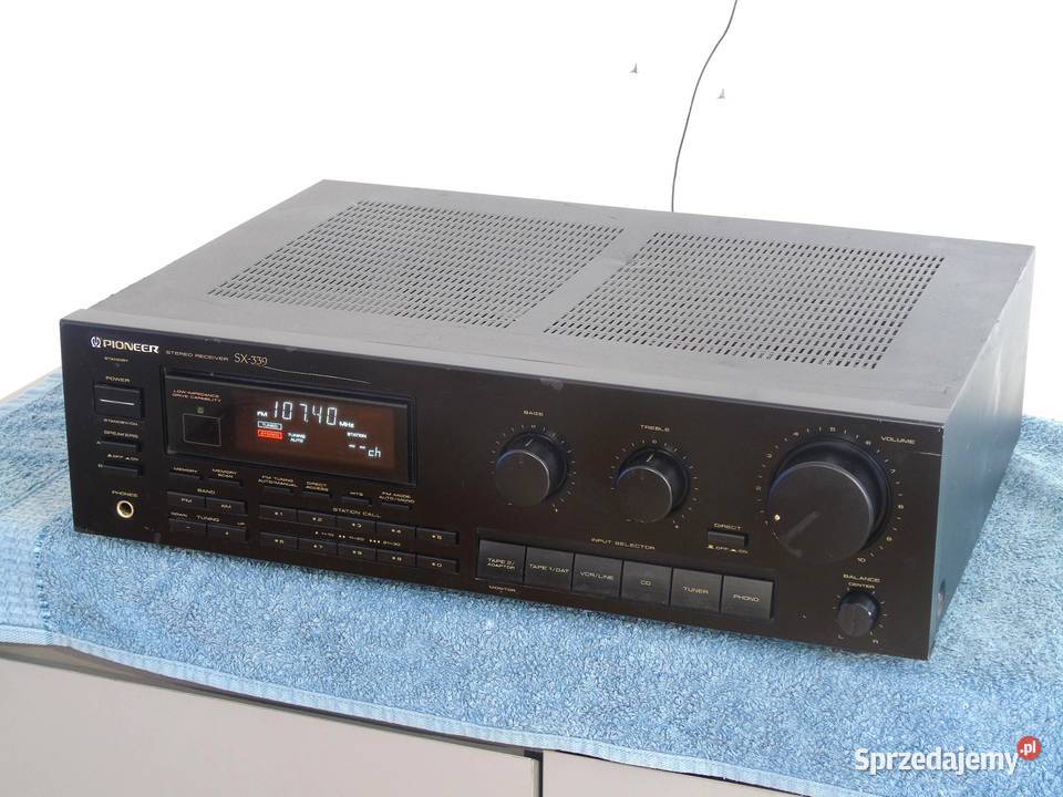 Japoński amplituner Pioneer SX339 mocny 500 wat Jasło sprzedam
