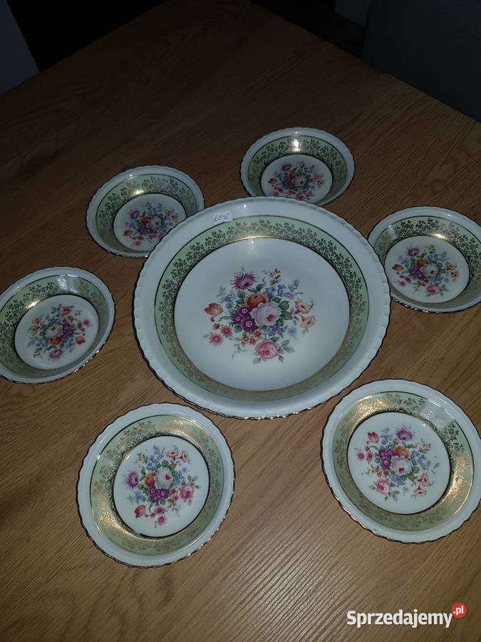Miseczki komplet z porcelany Limoges Ceramika i szkło Wola Podłężna