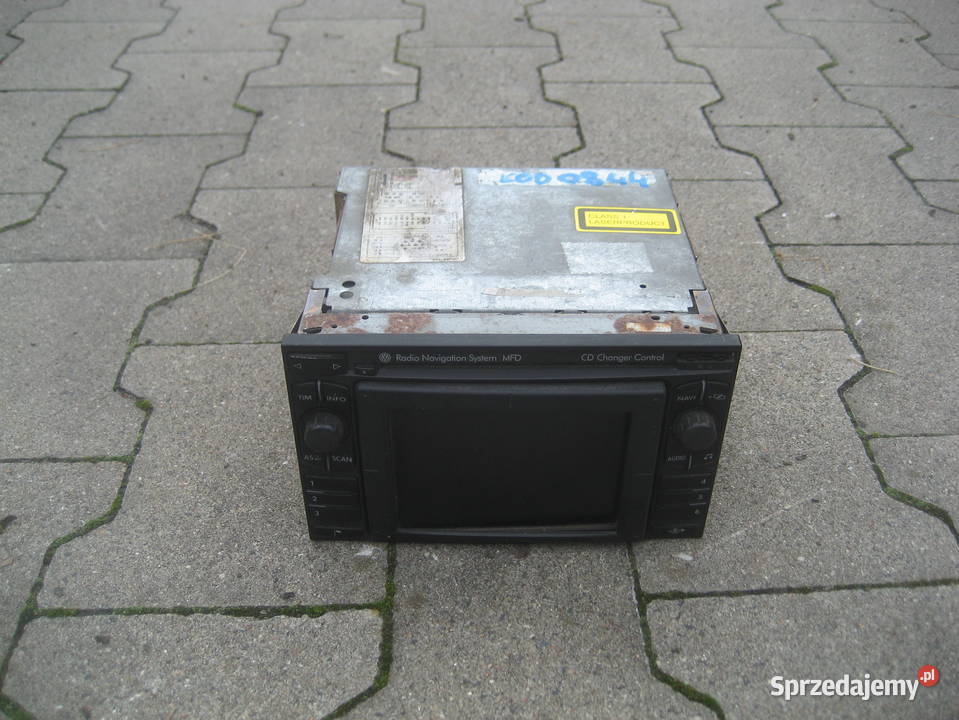 vw t4 lift multivan 0004r radio navigacja MFD cd Rakoniewice