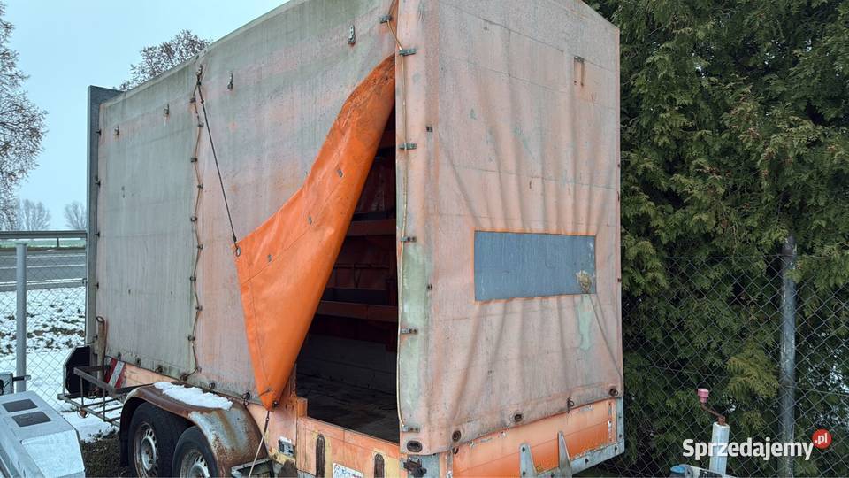 Przyczepa skrzyniowa dluga laweta Solnica