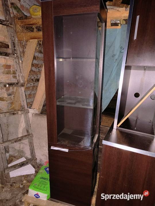 Zestaw komoda słupek stolik RTV komoda Ksawerów