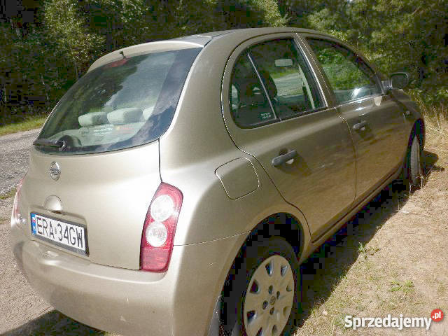 Nissan Micra 12 K12 AUTOMAT niski przebieg 2003r Samochody osobowe Radomsko sprzedam