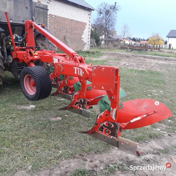 Pług Unia Grudziądz tur 4 agromasz lemken nieuszkodzony lubelskie Bychawa