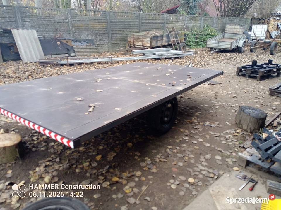 Przyczepka do quadatraktorka dwukołka na wymiar lubelskie Słupie