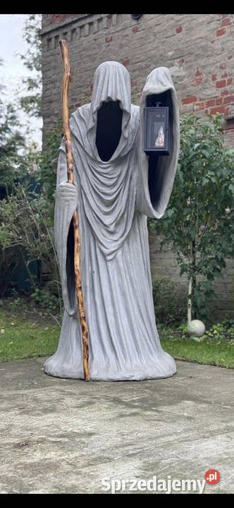Figury cementowe ozdoby ogrodowe duchy duszki Środa Śląska