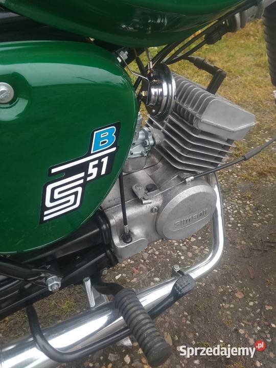 Motorower Simson S51 dwusuwowy Dąbrowa Tarnowska