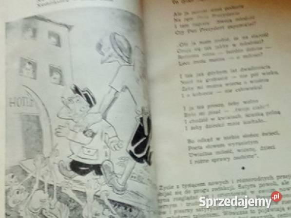 Kalendarz Szpilek 1955 Szpilki czasopisma satyra Łódź