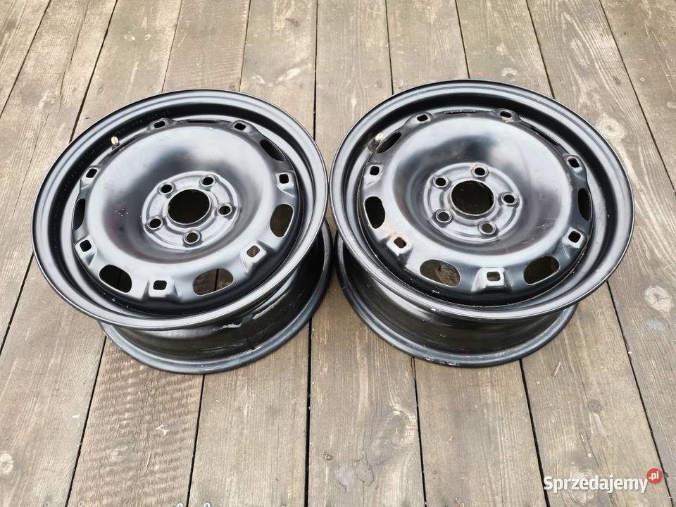 felgi stalowe 14 5x100 et43 VW Polo Fabia Ibiza Felgi