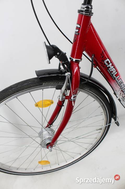 ALUMINIOWY rower damski CHALLENGE 3 biegi NEXUS Milicz