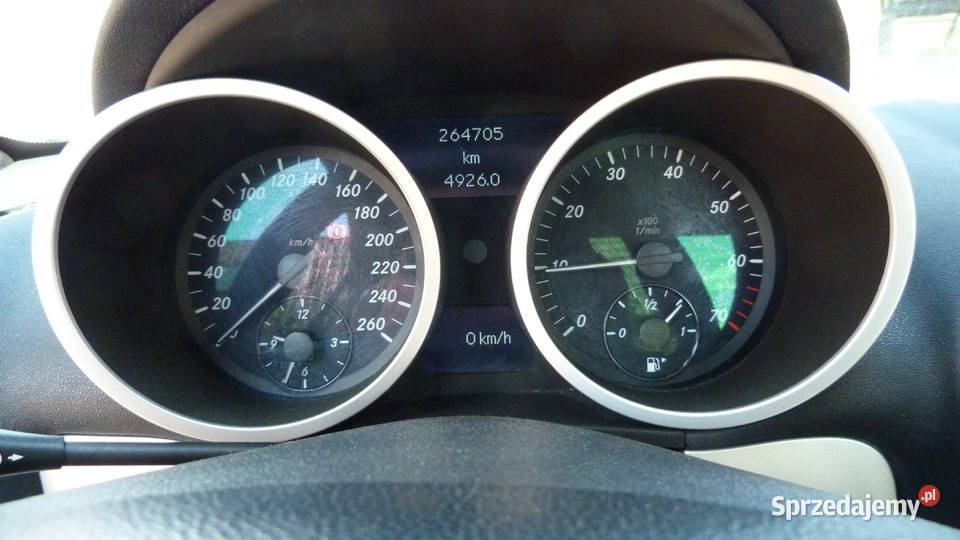 Mercedes SLK 200 srebrny Osobnica