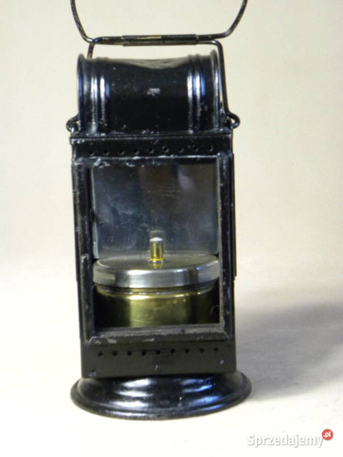 Kolekcjonerska karbidowa lampa kolejowa wz 1948 Antyki Legnica