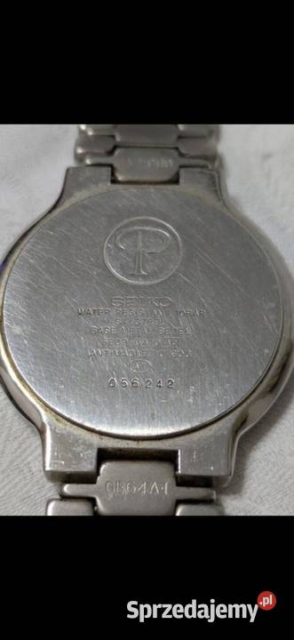 Pozłacany damski Seiko zegarek Cybinka