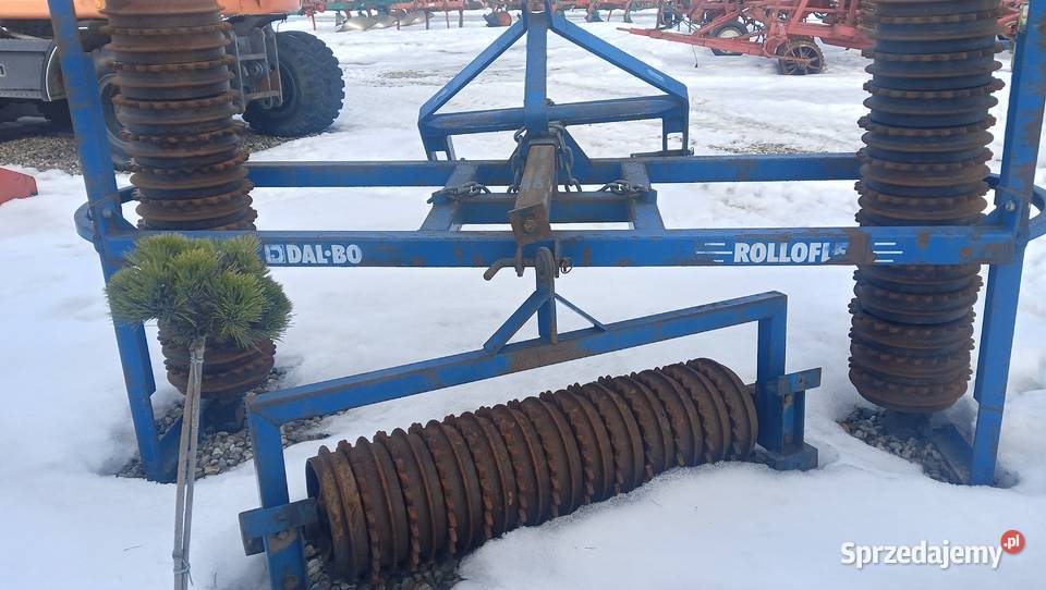 Wały dalbo 37 m zawoeszane posiewne sprowadzone Maszyny uprawowe
