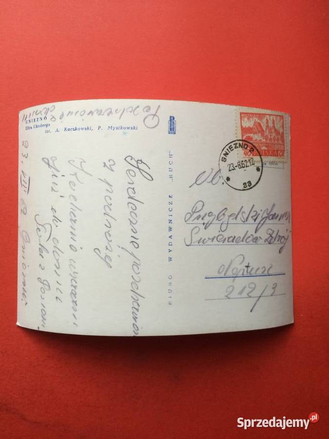 2246 Widokówka Gniezno zachodniopomorskie Szczecin sprzedam