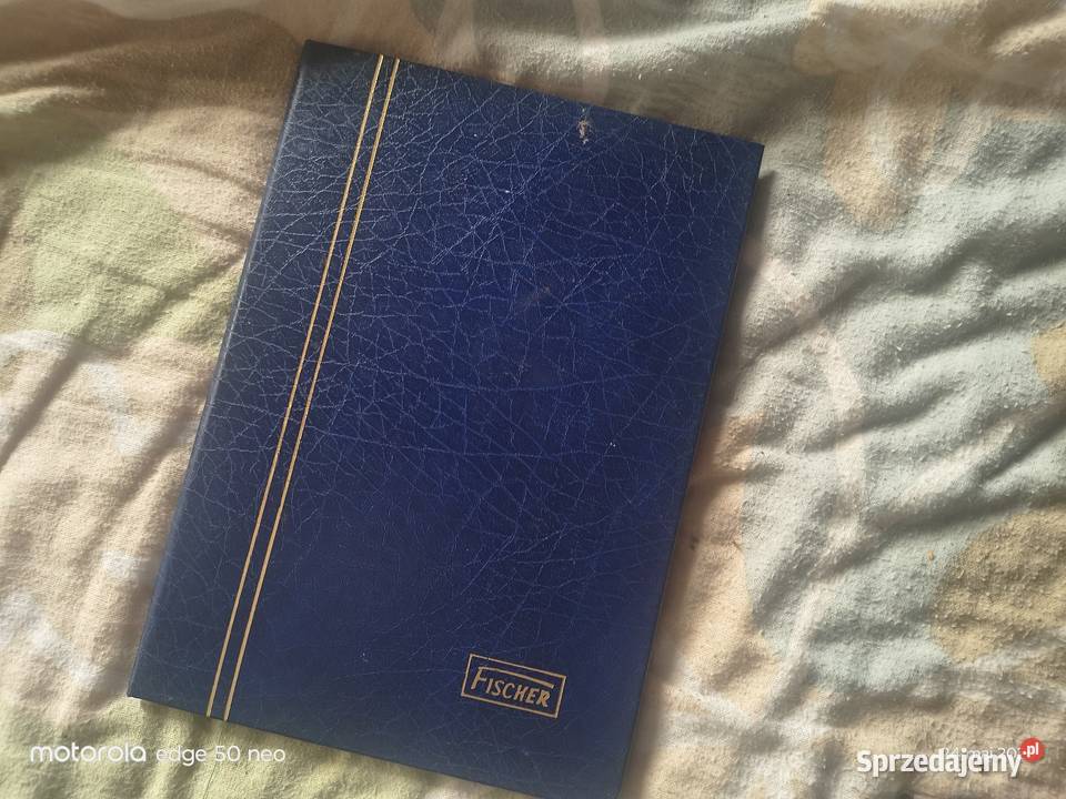 Klaser ze znaczkami ok 1960lata Ciche