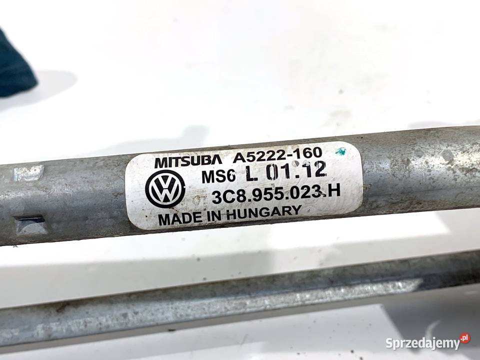 MECHANIZM WYCIERACZEK PRZÓD VW PASSAT B7 osobowe sprzedam