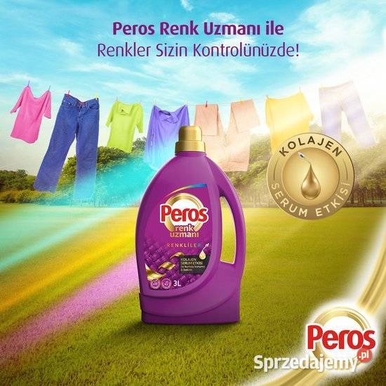 Peros Color Expert Płyn Do Prania do Kolorów 3L Mroków