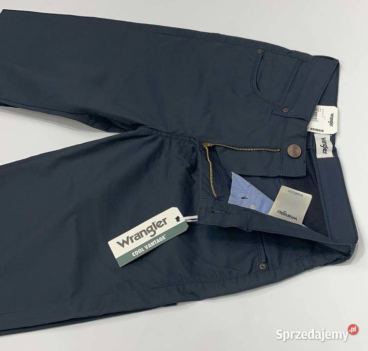 Spodnie męskie Wrangler Arizona Navy Classic W30