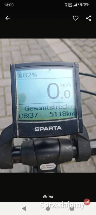 Sprzedam rower damski elektryczny Sparta Elektryczne Pyzdry sprzedam