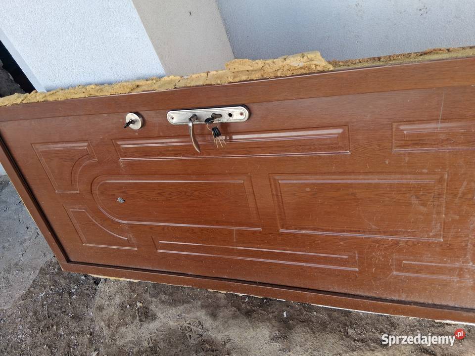 Sprzedam drzwi wejściowe zewnętrzne Śniadowo
