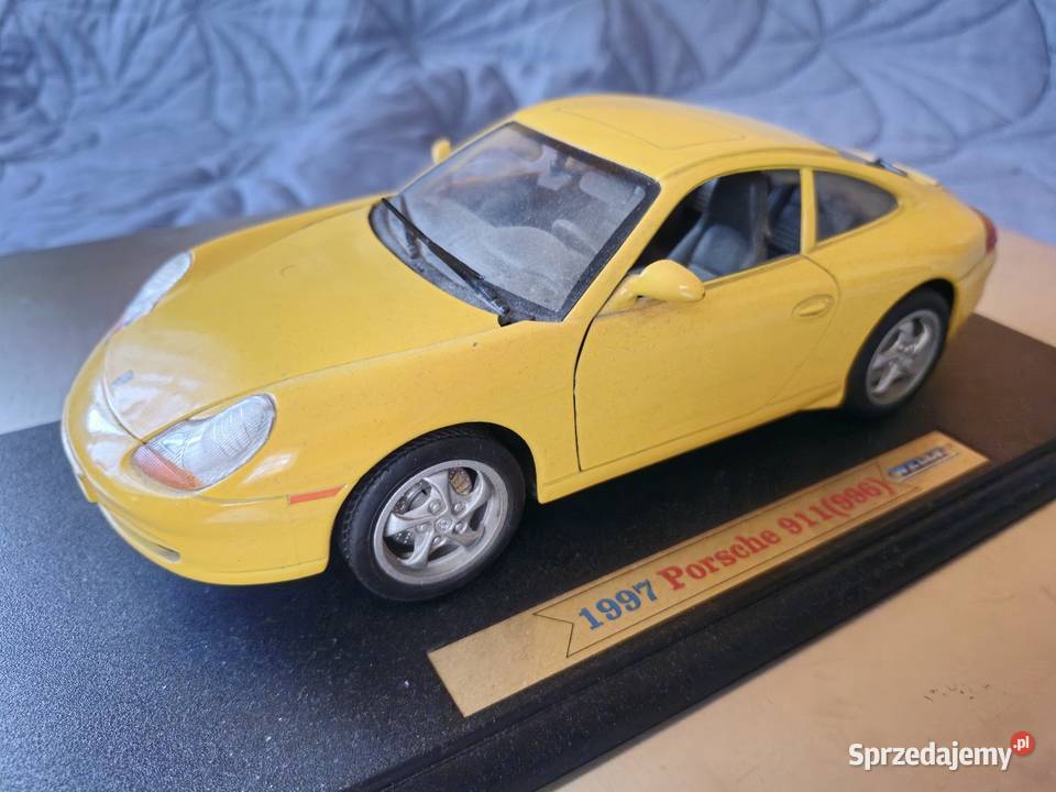 Model Porsche 911 996 118 Welly Modelarstwo dolnośląskie Legnica