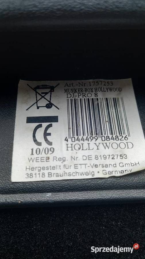 Kolumny Hollywood DJ Pro 8 zestawy głośnikowe Głośniki Kórnik