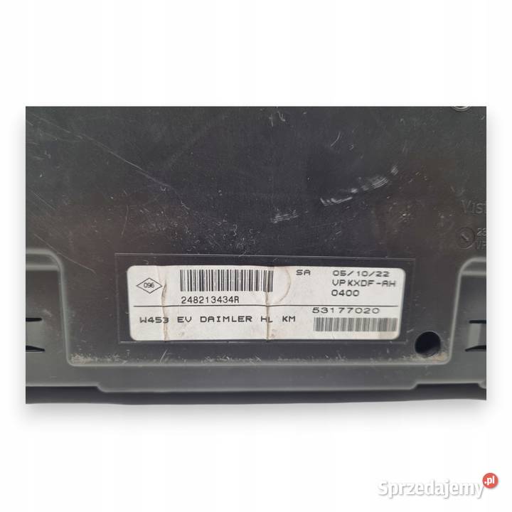 LICZNIK ZEGARY 248213434R Smart EQ Forfour Chełm